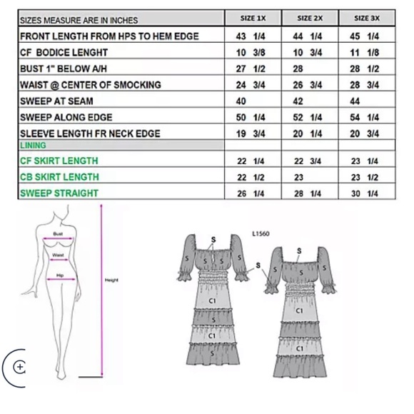 NWT! Figueroa & Flower Orange Tropical Print Smocked
Midi Dress -Plus Size 1X - Picture 14 of 14